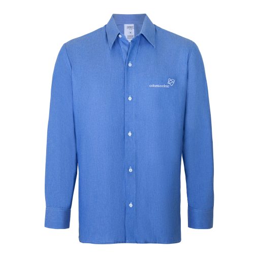 CAMISA JEANS MASCULINA MANGA LONGA