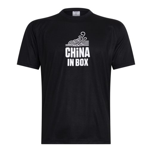 CAMISETA PRETA CHINA IN BOX