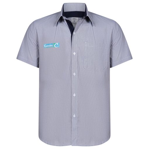 CAMISA LISTRA MARINHO - MASCULINA GERENTE CONVÉM