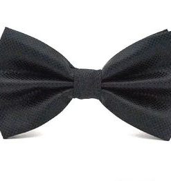 GRAVATA BORBOLETA PRETA, TAUA JP