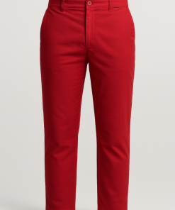 CALÇA MASCULINA M/E, TACTEL VERMELHO, GUARDA VIDAS, TAUA JP