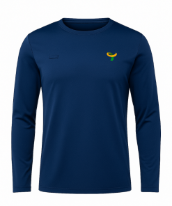 CAMISETA MASCULINA DRY FIT POLIAMIDA AZUL MARINHO M/L, MANUTENÇÃO E LIMPEZA EXTERNA, TAUA JP