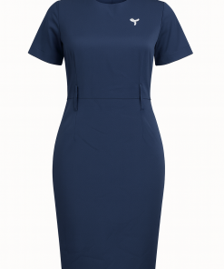 VESTIDO MUSCLE TEE, AZUL MARINHO M/C, GESTOR, TAUA JP