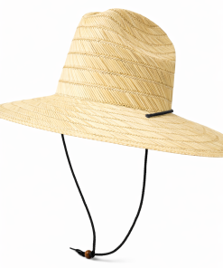 CHAPÉU DE BAMBU COM CORDINHA, GARÇOM PISCINA, PRAIA, TAUA JP