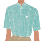 BATA FEMININA TURQUESA, NORDESTINO, BAR, TAUA JP