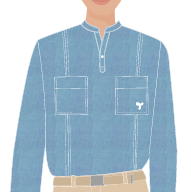 BATA MASCULINA AZUL MESCLA, MOTORISTA, TAUA JP