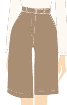 BERMUDA FEMININA CAQUI, GARÇOM PISCINA, PRAIA, TAUA JP