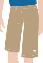 BERMUDA MASCULINA CAQUI, EXTRA, TAUA JP