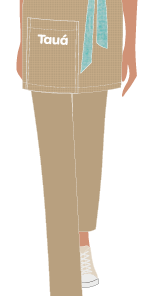 CALÇA FEMININA CAQUI, NORDESTINO, GARÇOM, TAUA JP