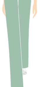 CALÇA FEMININA VERDE, SPA, TAUA JP