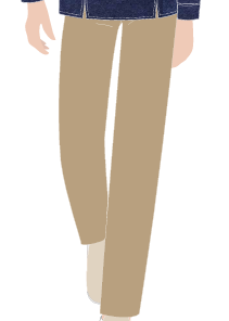 CALÇA MASCULINA CAQUI M/E, BAR, TAUA JP