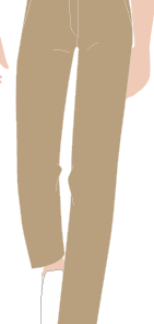 CALÇA MASCULINA CAQUI M/E, EXTRA, TAUA JP