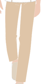 CALÇA SOCIAL MASCULINA EMOZIONE AREIA, DOIS BOLSOS EMBUTIDOS, 1 BORDADO L/D, CONCIERGE, TAUA JP