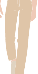 CALÇA MASCULINA EMOZIONE AREIA, LOJA, TAUA JP