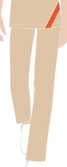 CALÇA MASCULINA EMOZIONE AREIA M/E, AGENTE DE SERVIÇOS GERAIS, TAUA JP