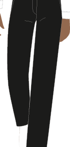 CALÇA MASCULINA PRETA, COPPOLA BAR E GARÇOM, TAUA JP