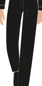 CALÇA FEMININA PRETA, COPPOLA MAITRE, TAUA JP