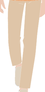 CALÇA SOCIAL MASCULINA EMOZIONE AREIA, 2 BOLSOS EMBUTIDOS, 1 BORDADO L/D, RECEPÇÃO, TAUA JP