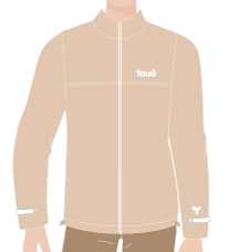 JAQUETA MASCULINA BEGE, GARÇOM PISCINA, PRAIA, TAUA JP