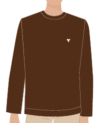 SUÉTER MARROM UNISSEX, LINHA FRIO, GERAL, TAUA JP