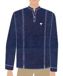 BATA MASCULINA MARINHO MESCLA, FRUTOS DO MAR, MAITRE, TAUA JP