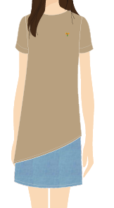 VESTIDO EMOZIONE AREIA COM DETALHE AZUL, NORDESTINO, HOSTESS, TAUA JP